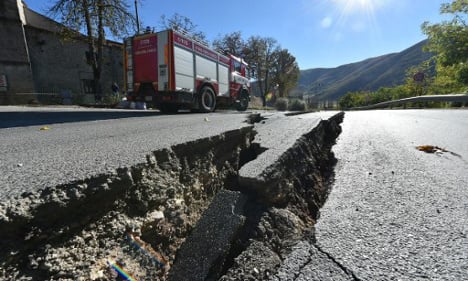 Italy earthquakes made ground move by 70cm, say scientists