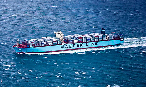 Shipping prices sink Maersk profit