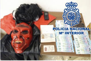 Spanish police nab French hitman in devil costume