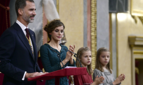 ‘No more corruption’: King Felipe tells Spain’s parliament