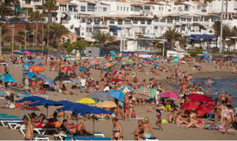 Who loves Spain the most? The Brits of course