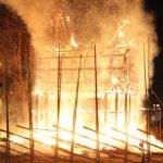 Sweden’s Christmas goat burned down on opening day