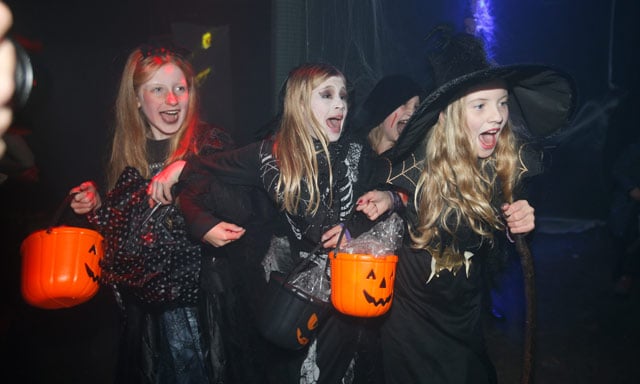 Halloween tricks give Norwegian police a busy night