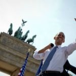 Berlin police enforce tight security ahead of Obama visit