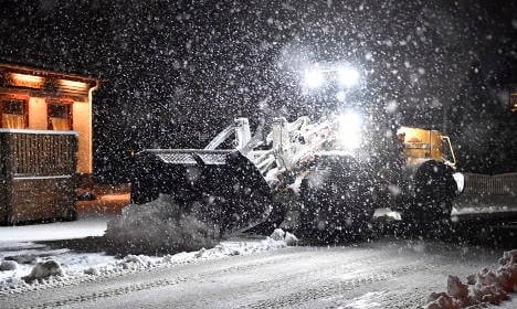 Prepare to be hit by ‘snow cannons’, Sweden warned