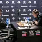 Russian and Norwegian draw in first championship game