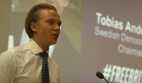 Swedish youth politician slammed for ‘foreigners’ joke
