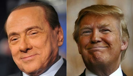 Berlusconi welcomes ‘obvious’ Trump comparisons