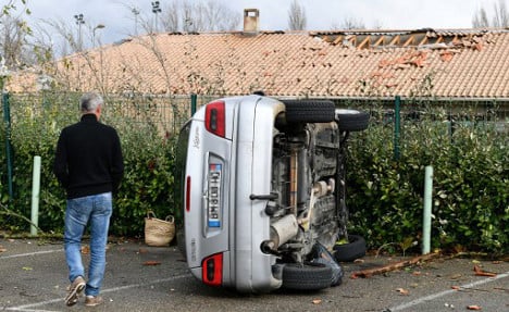 IN PICS: Mini tornado causes havoc in southern France