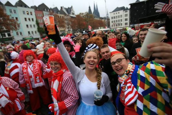 Karneval season kicks off across western Germany