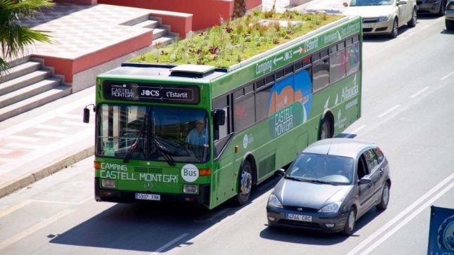 Madrid wants to put gardens on top of its buses