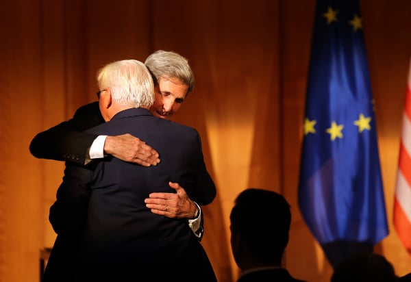 John Kerry in Berlin: 'we are going to be OK'
