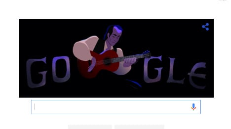 Google doodle celebrates Spanish flamenco guitarist Paco de Lucía