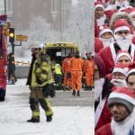 Stockholm festive events end in watery drama