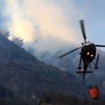 Forest fires rage on in eastern Switzerland