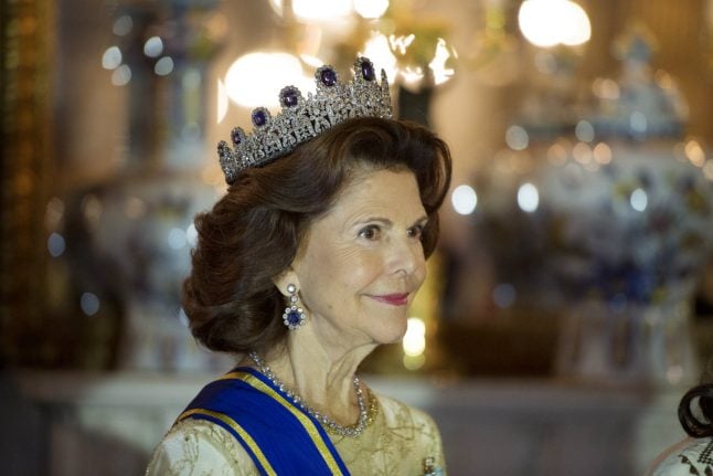 Sweden’s Queen Silvia taken to hospital