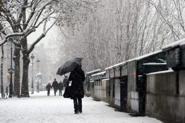 Will anywhere in France get a white Christmas this year?