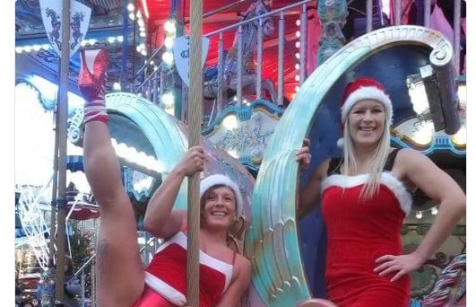 French pole dancers cause uproar at Brest Christmas market