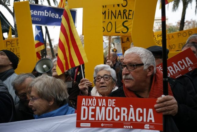 Catalan parliament speaker in court over secession debate