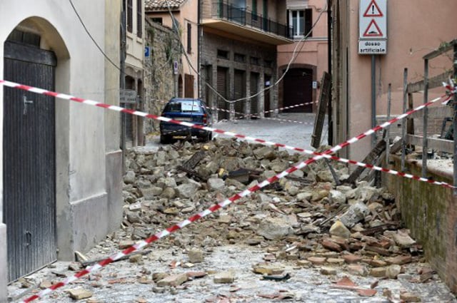 Residents protest post-earthquake rent hikes in central Italy