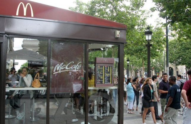 US fast food giant opens burger battle with 'McDo' on Champs-Elysées