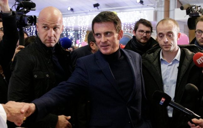 French PM Valls officially announces he wants to be next president