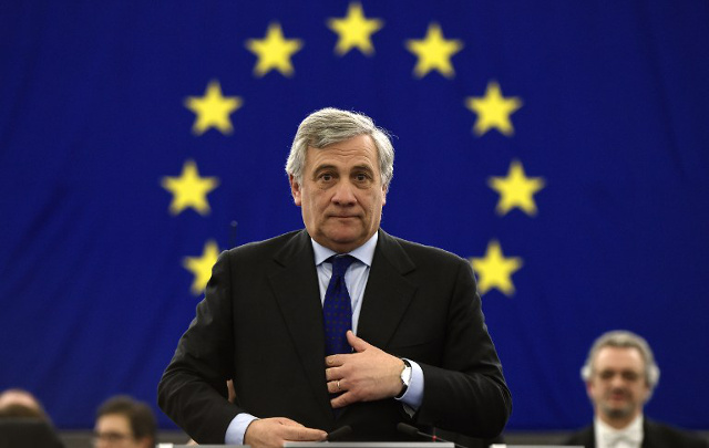 Italy’s Tajani elected head of EU Parliament