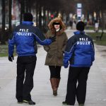 VIDEO: ‘Fur police’ activists busted for dressing like real cops