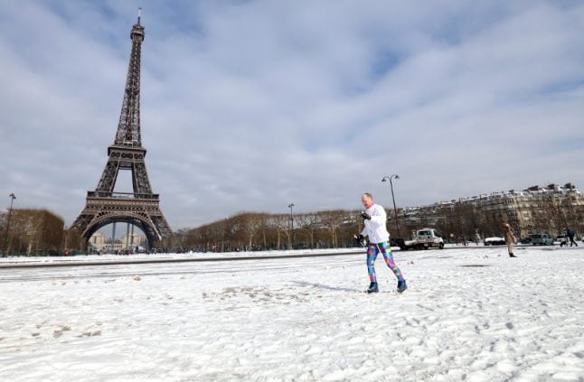 City of White? Snow forecast to fall over Paris on Thursday night