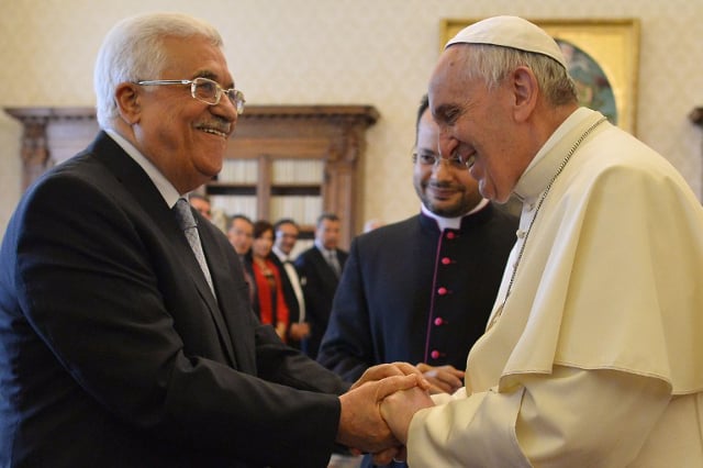 Pope to host Palestinian president Abbas this weekend