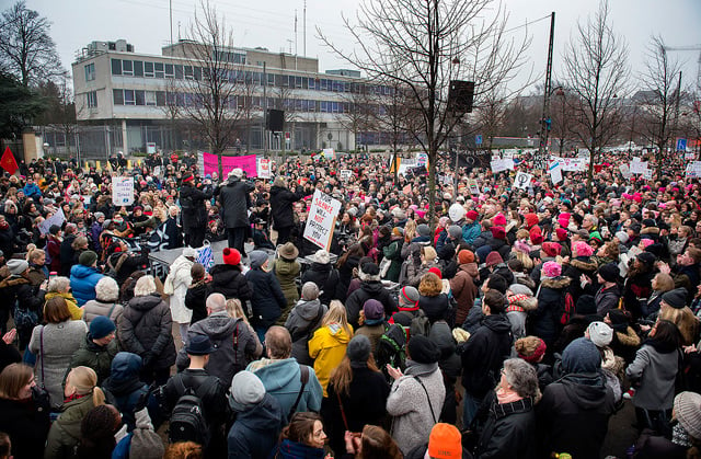 5,000 join Women’s March in Copenhagen