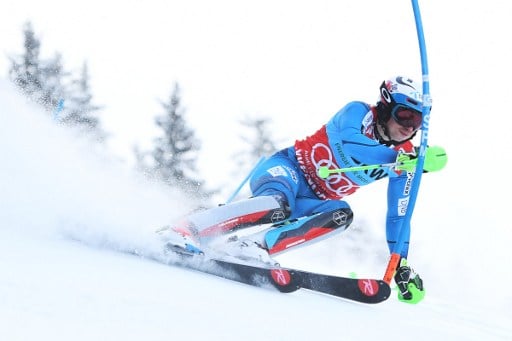Kristoffersen wins slalom in wintry Wengen