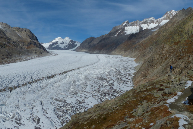 Swiss scientists: melting glacier makes the earth move
