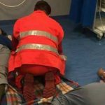 Italian hospital chief suspended after photos show patients treated on the floor