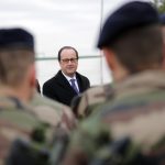 Hollande in Iraq: Fighting Isis stops terror at home