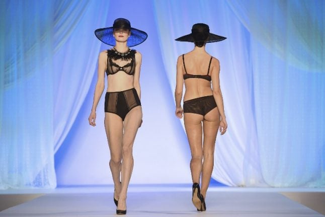 IN PICTURES: Paris lingerie show takes aim at Victoria's Secret