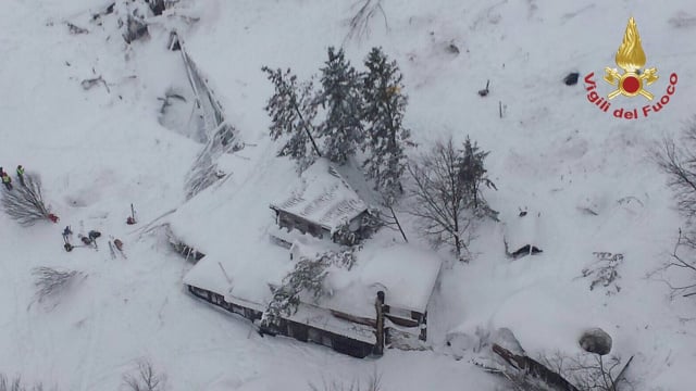 AS IT HAPPENED: Three bodies recovered, more feared dead at avalanche-struck hotel