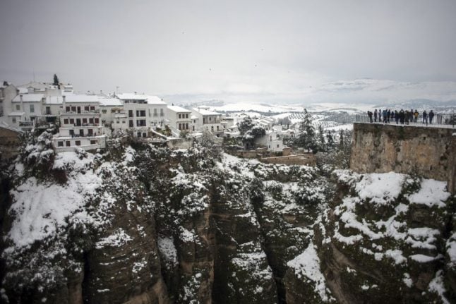Much of Spain on alert for snow, heavy rain and strong winds