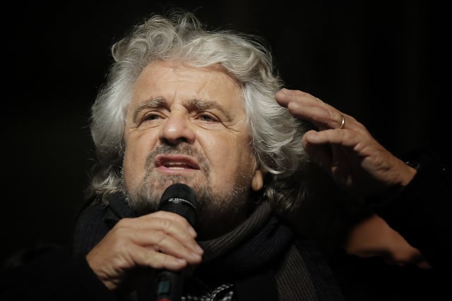 Italy's Five Star Movement leader urges split from UKIP in European Parliament