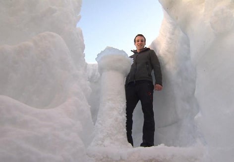 Young Austrian invents a way to create your own winter wonderland