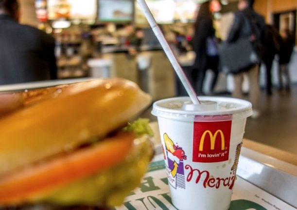 France teams up with McDonald's to help fight youth unemployment