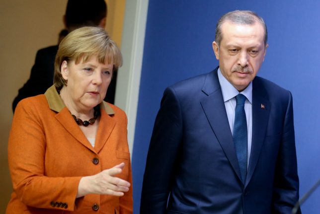 Merkel heads to Turkey to salvage battered alliance