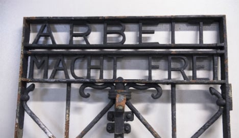 Stolen ‘arbeit macht frei’ gate returned to Dachau