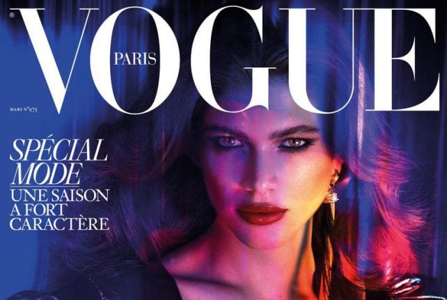 French Vogue magazine puts transgender model on cover for first time