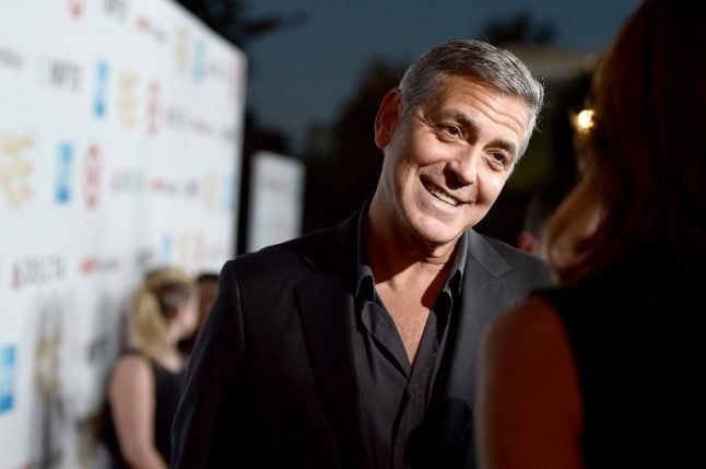 France’s film academy to honour George Clooney