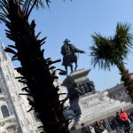 Vandals burn Milan Duomo palm trees as row turns racist