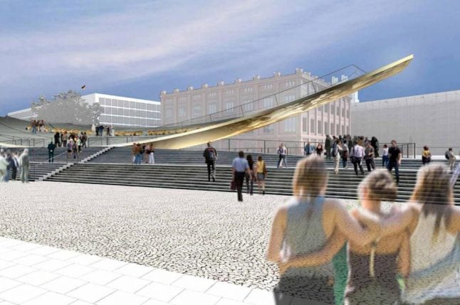 German Unity 'seesaw' monument to be resurrected in Berlin