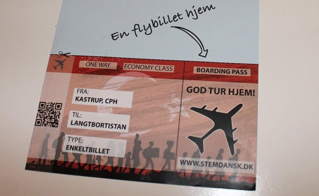 Danish nationalists slammed for distributing 'racist' flyers to residents’ homes