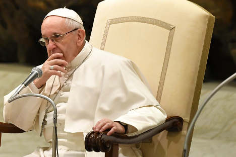 Pope reveals anti-stress secrets - and it's not prozac