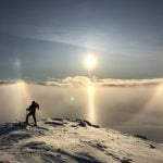 In pictures: Magical sun halo lights up sky in northern Sweden